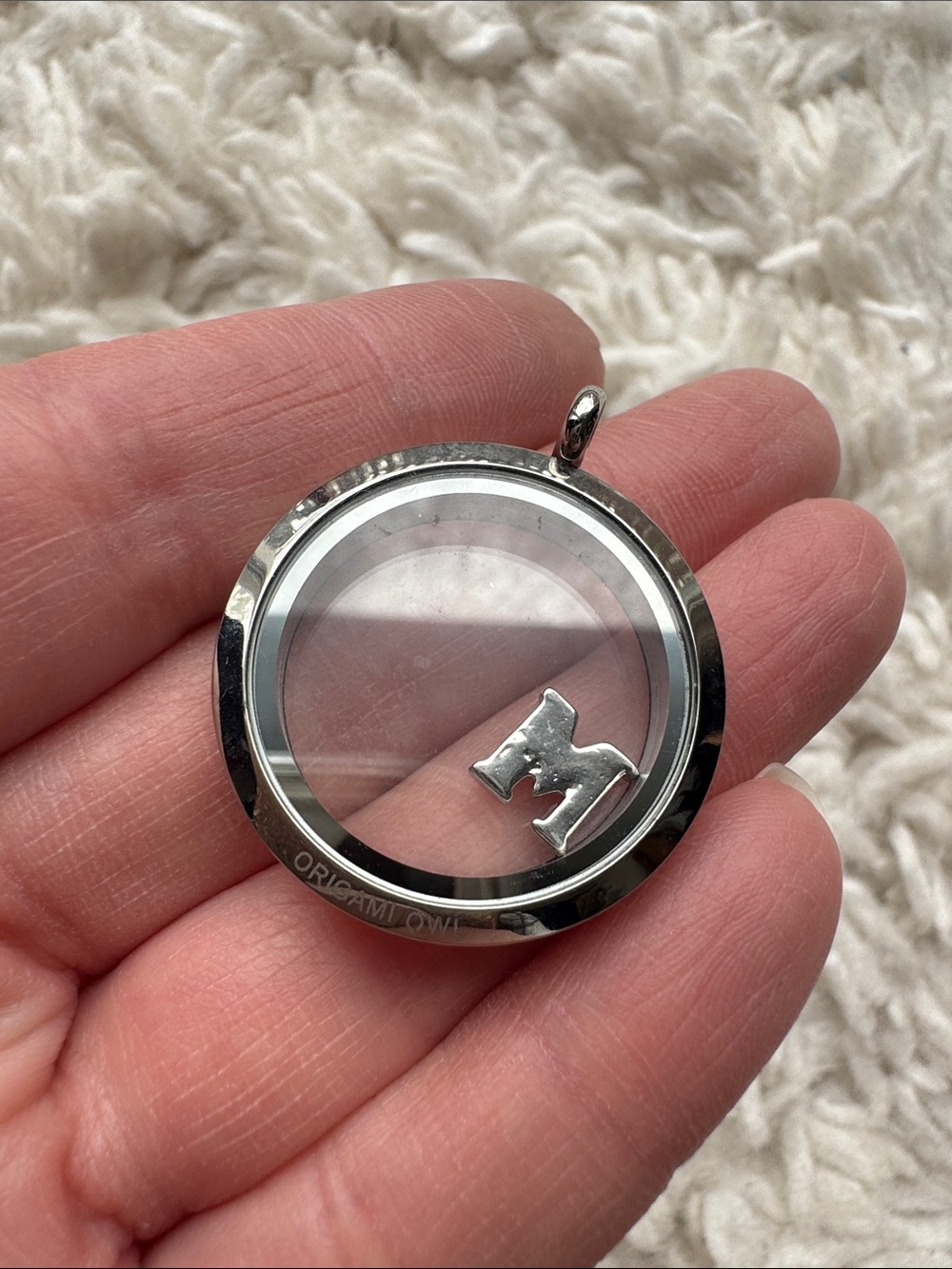 Origami Owl Floating Rhinestone Locket - Picture 2 of 3